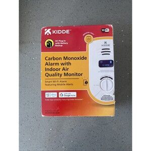 Kidde Carbon Monoxide Alarm with Indoor Air Quality Monitor KN-COP-DP-10YL-AQ-WF